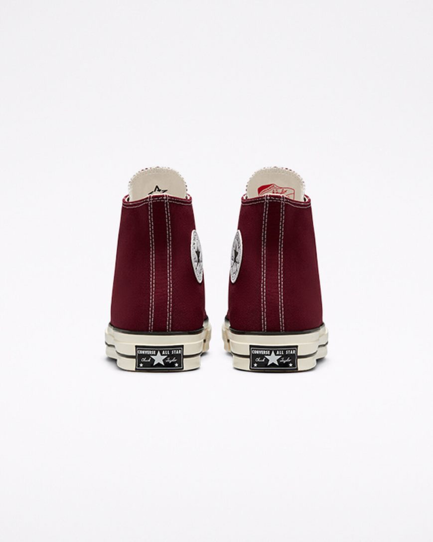 Men's Converse Chuck 70 Seasonal Color High Top Shoes Deep Burgundy / Black | AU 80349D